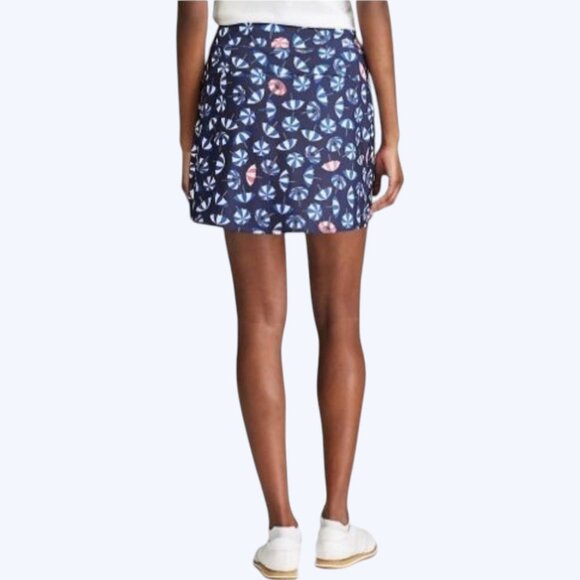 Ralph Lauren RLX Beach Umbrella Print Golf Skort M Tennis Hiking Skirt Flounce - Picture 2 of 12